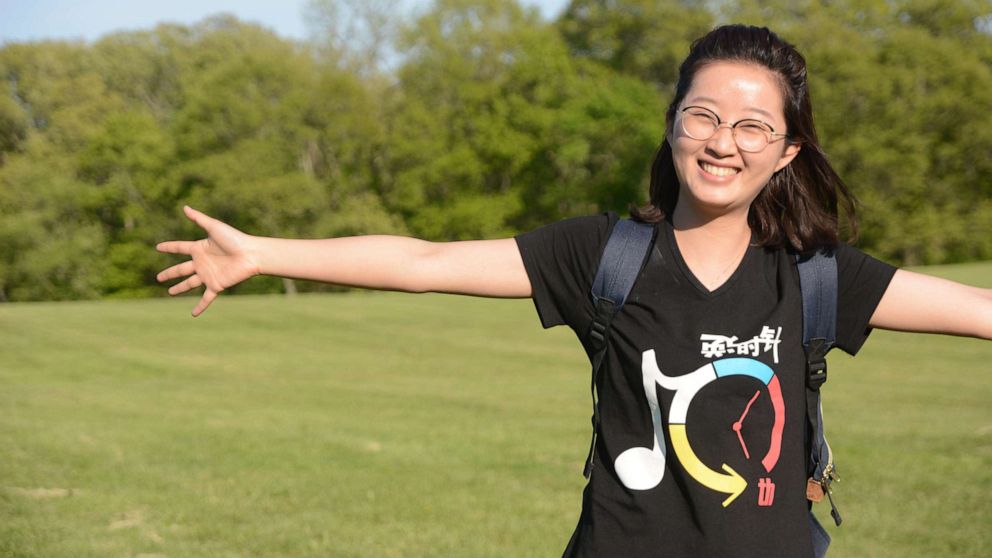 PHOTO: Yingying Zhang was visiting the US from China when she disappeared in June 2017. 