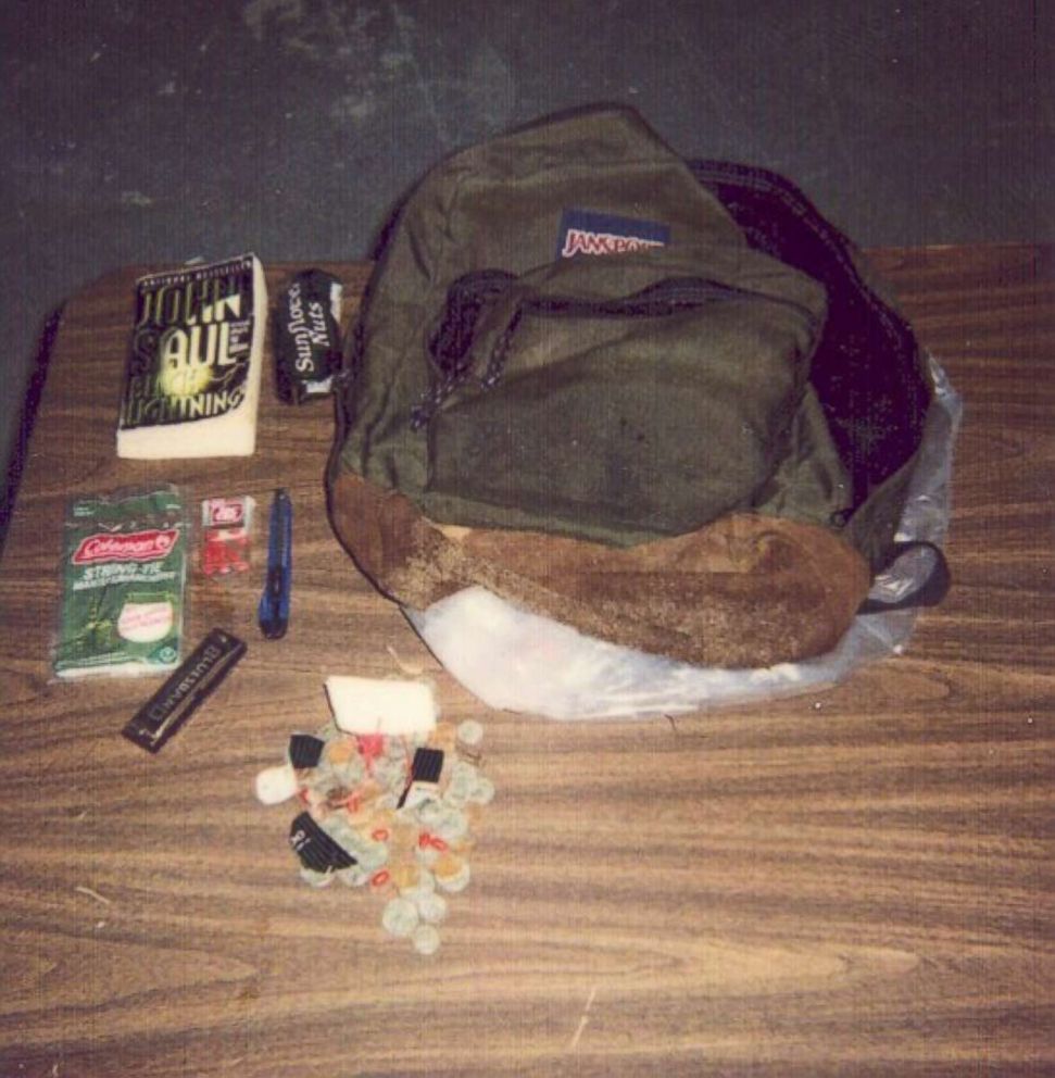 Lenna said Cary Stayner always carried a backpack. Authorities described it as his "murder kit."