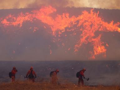 California fires live updates: New LA County fire explodes to over 9,000 acres