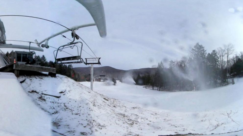 Hunter Mountain, located just outside of New York City, became one of the first destinations in the world to implement summit-to-base snow-making technology in the 1960's. Today, Hunter can cover 100% of the ski terrain without a drop of natural snow.