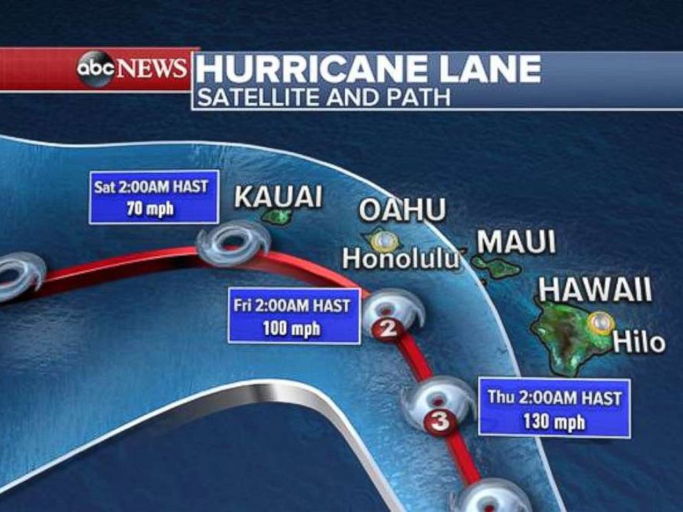 Hurricane Lane bears down on Hawaii as Category 4 storm ABC News