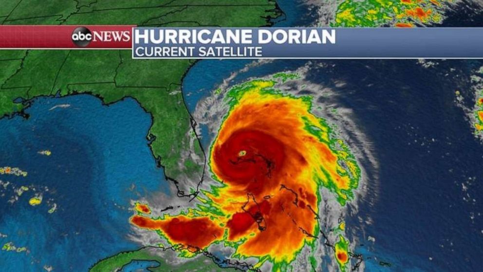 Hurricane Dorian to move 'dangerously close' to Florida coast after ...