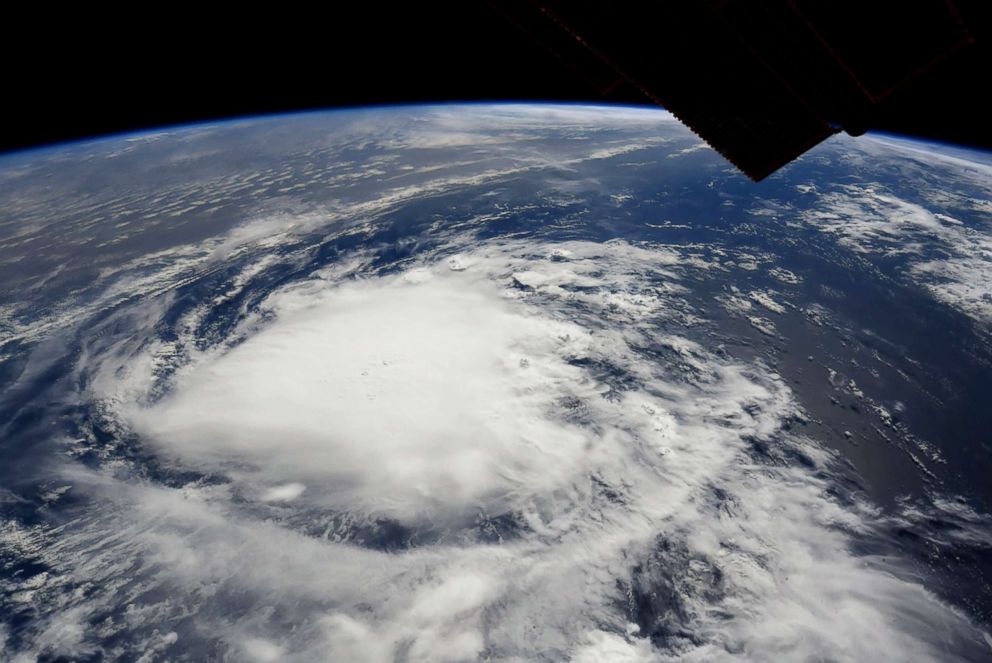 PHOTO: Hurricane Florence this morning as seen from Space Station.