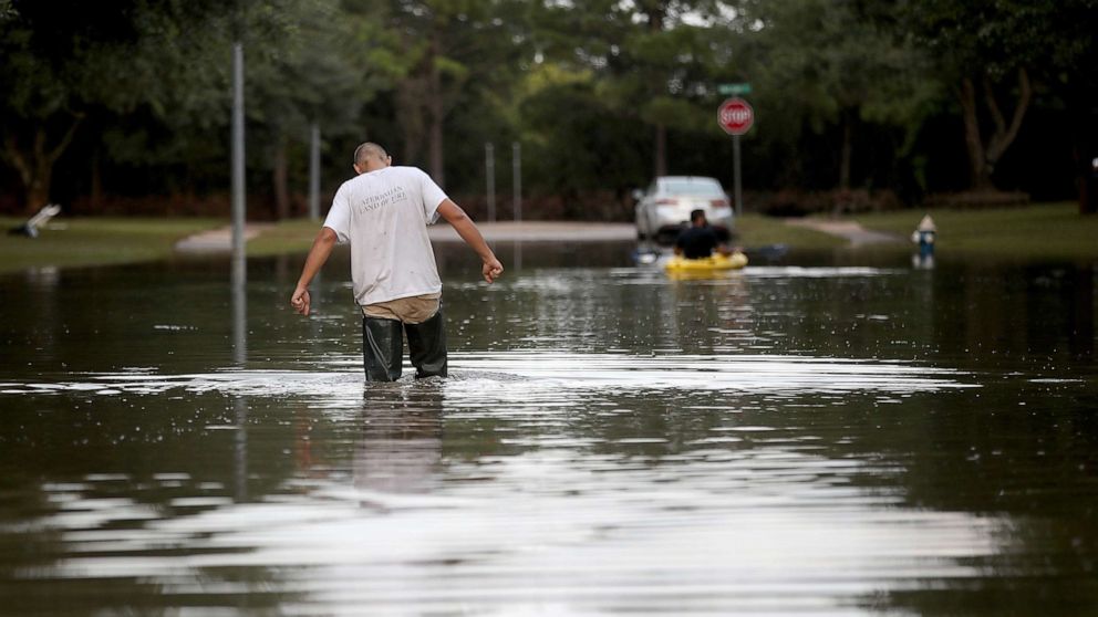 Floodwater safety tips as Tropical Storm Beta slams Texas - ABC News