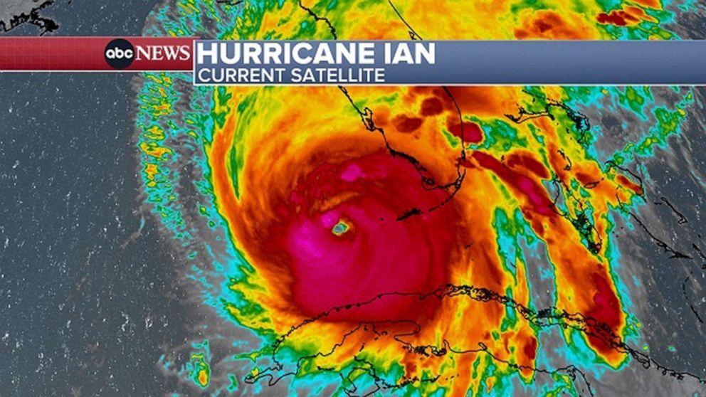 Hurricane Ian tracker: Latest maps, projections and possible paths - ABC  News