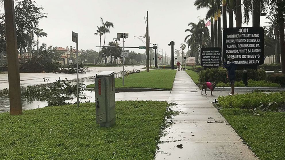 Reporters Notebook Inside The Eerie Calm Of Hurricane Irmas Eye Abc News