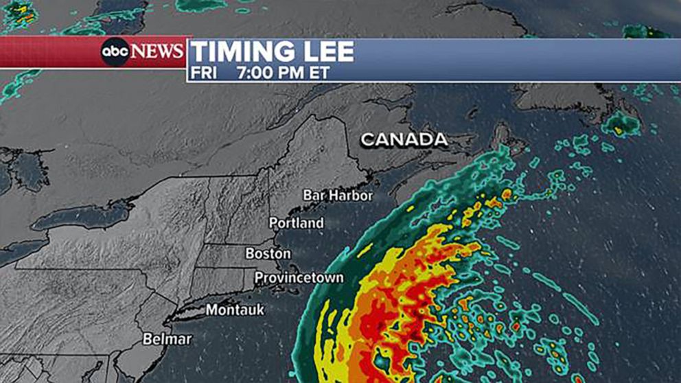 Hurricane Lee updates Storm makes landfall in Nova Scotia as post