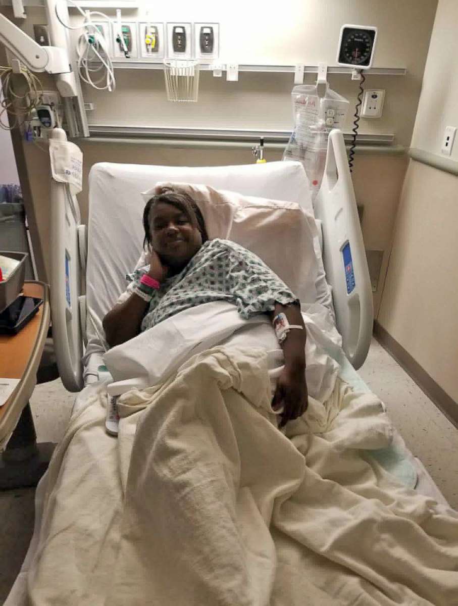 PHOTO: Angel Goss, 38, of Cincinnati, has been waiting 10 years for a kidney donor match. Goss has lupus and is on dialysis three days a week.