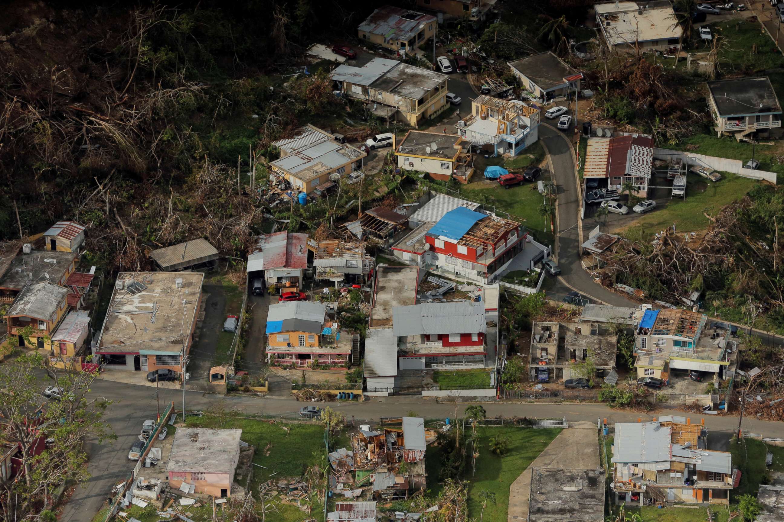 FILE PHOTO: Hurricane Maria in September 2017 would result in the worst natural disaster in the history of Puerto Rico, causing an estimated $90 billion in damage to the already economically struggling U.S. territory.