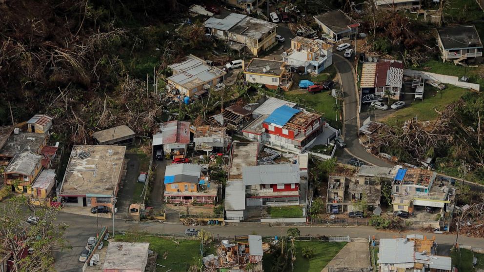 FILE PHOTO: Hurricane Maria in September 2017 would result in the worst natural disaster in the history of Puerto Rico, causing an estimated $90 billion in damage to the already economically struggling U.S. territory.