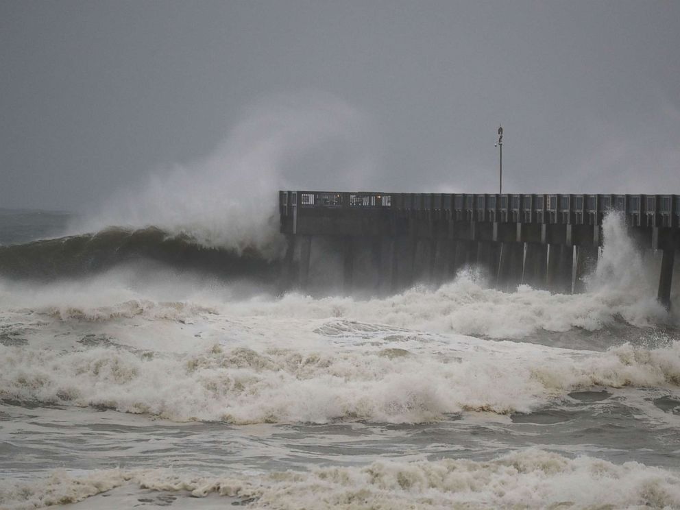 Dramatic images show Michael's trail of destruction across Panhandle