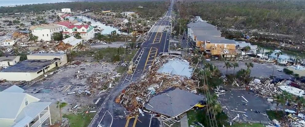 Images, video show Michael's destruction: 'All I can see is devastation ...