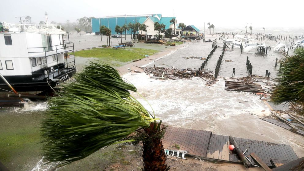 VIDEO: Record-breaking hurricane slams Florida Panhandle