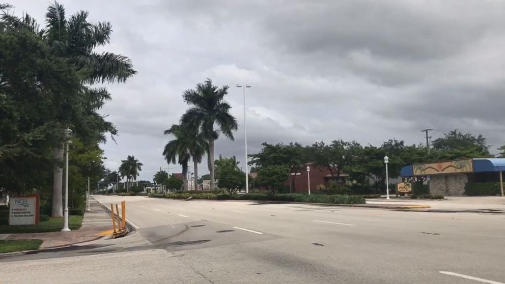 Waiting for Hurricane Irma in Naples, Florida, Sept. 9, 2017.