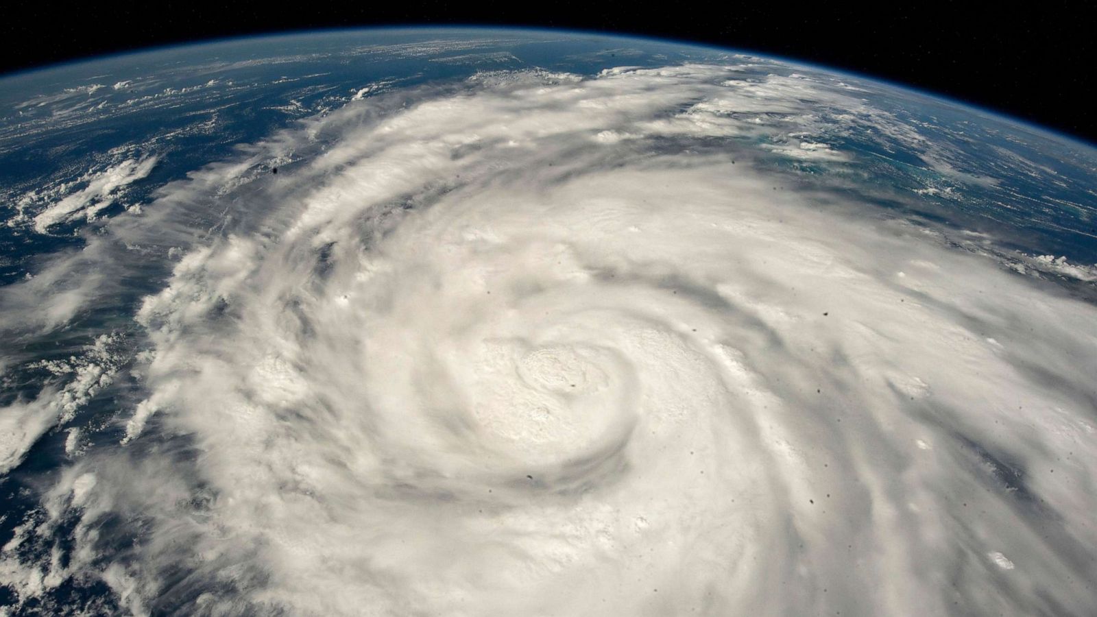 PHOTO: Hurricane Ian pictured from the International Space Station just south of Cuba gaining strength and heading toward Florida on Sept. 26, 2022.