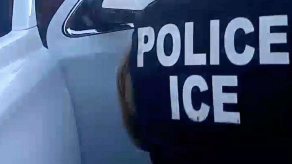 Neighbors form human chain to prevent ICE from arresting father in ...