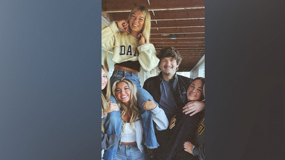 PHOTO: A photo posted by Kaylee Goncalves days before their deaths shows University of Idaho students Ethan Chapin, Xana Kernodle, Madison Mogen and Kaylee Goncalves.