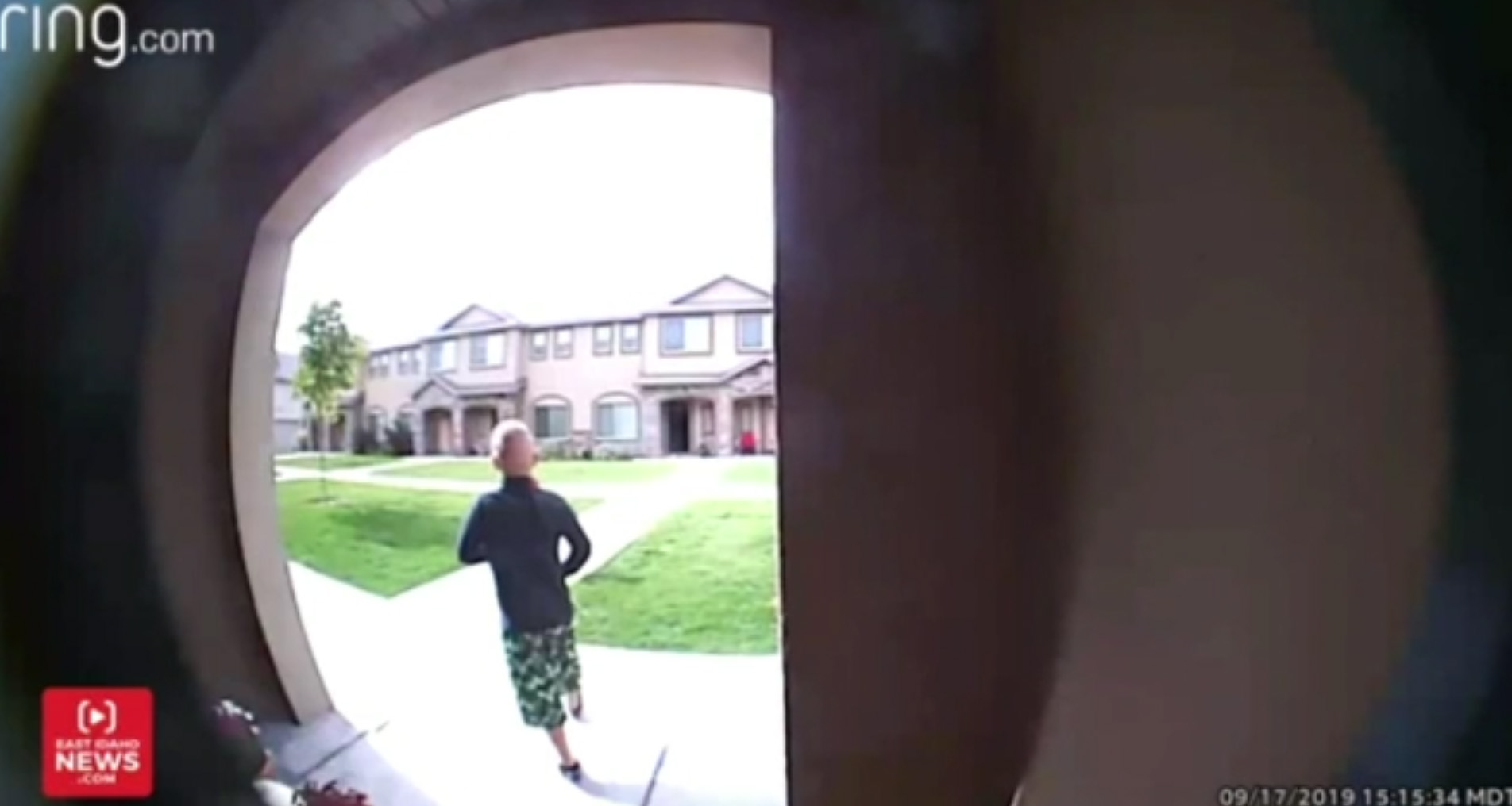 PHOTO: Police are using surveillance video to piece together a timeline of the disappearance of Joshua Vallow, 7, who is playing in the front yard of his Idaho home days before he and his 17-year-old sister, Tylee Ryan, went missing.