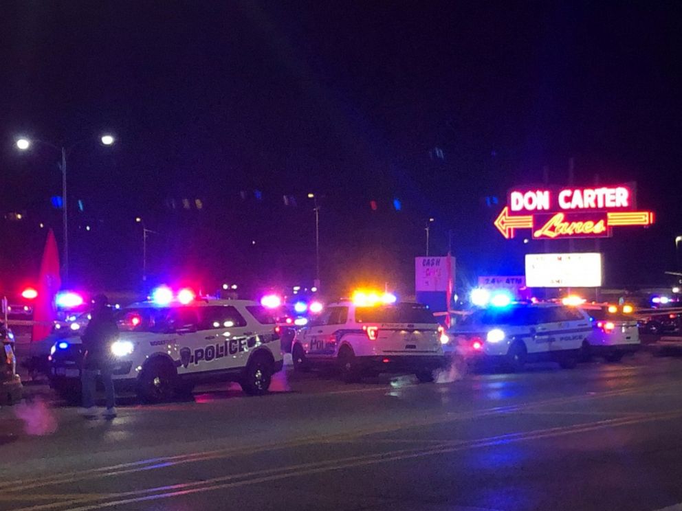 PHOTO: Three people were killed in what police believe was a random shooting at Don Carter Lanes, a bowling alley in Rockford, Ill., on Dec. 26, 2020.