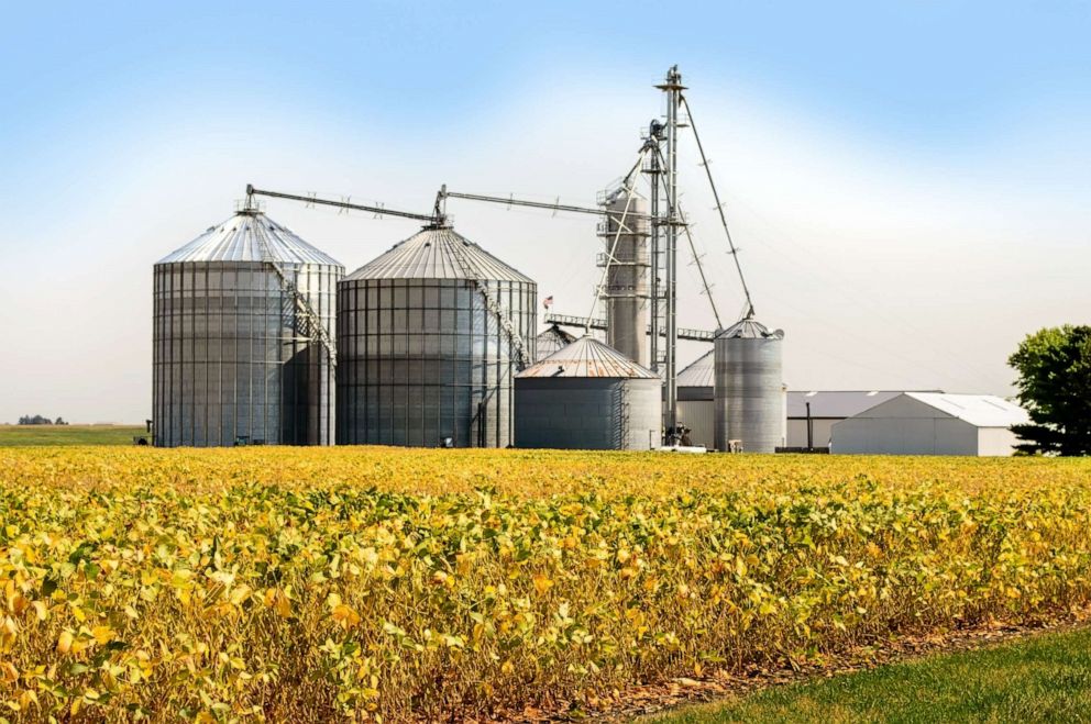 PHOTO: A farm in rural Illinois.