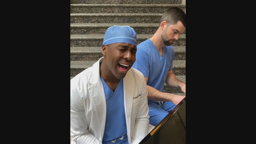 VIDEO: America Strong: Singing doctors on the front lines