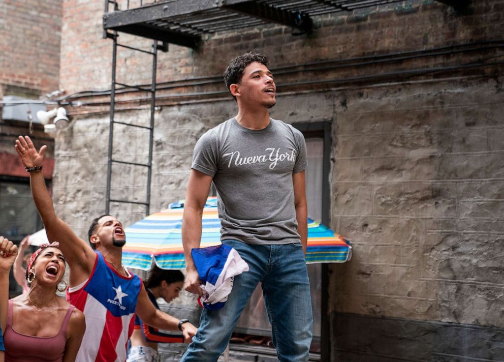 PHOTO: Anthony Ramos appears in a scene from "In the Heights" in an image released by Warner Bros. Pictures.