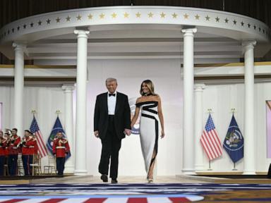 Trump inauguration live updates: President Trump attends first inaugural ball