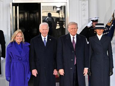 Trump inauguration live updates: Biden tells Trumps 'welcome home,' leaves letter