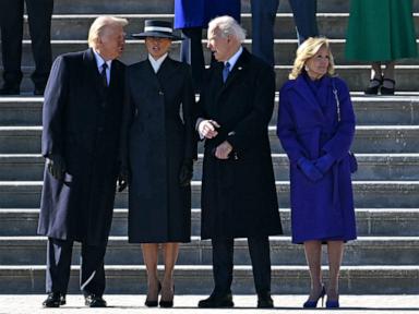 Trump inauguration live updates: Trumps bid farewell to Bidens at Capitol