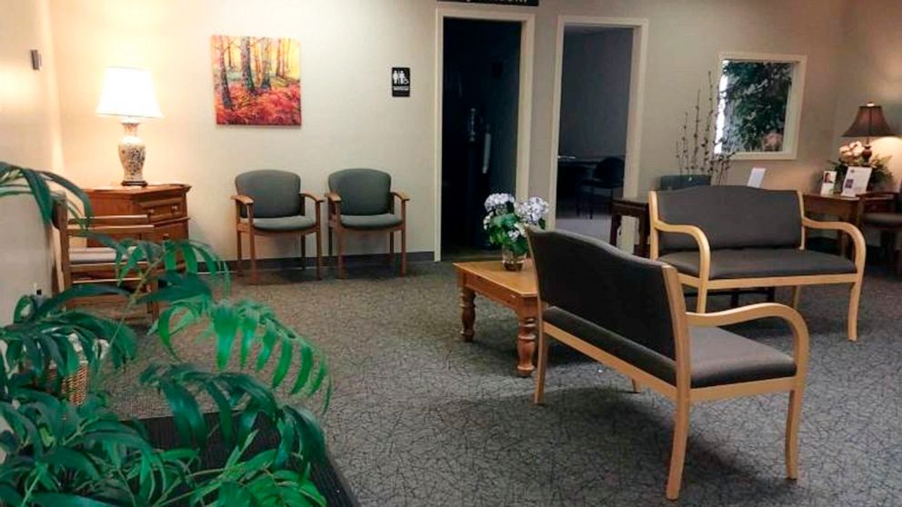 PHOTO: This image provided by Women's Med, an abortion clinic in Indianapolis, shows the clinic empty on Sept. 15, 2022, the day the state's abortion ban went into effect. 