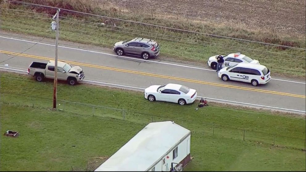 PHOTO: Three children were struck and killed and another seriously injured at a school bus stop in Fort Wayne, Ind., Oct. 30. 2018.