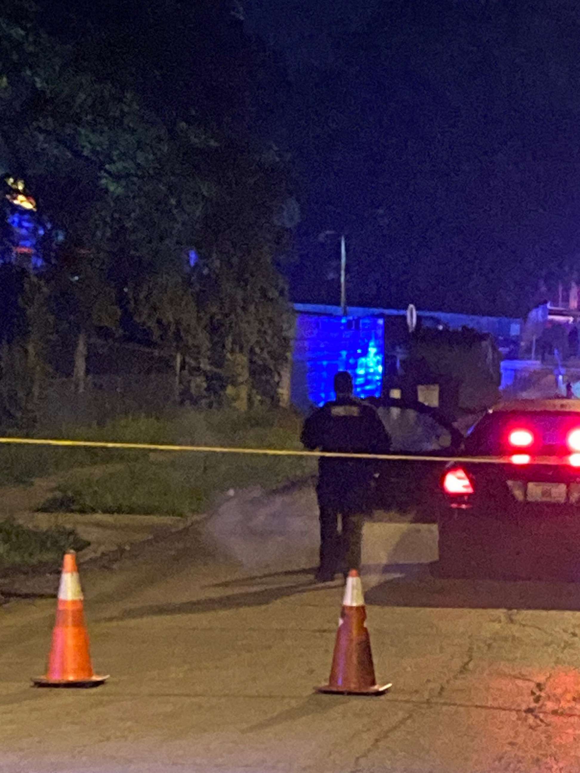 PHOTO: Jackson County Sheriff Darryl Forte tweeted these crime scene photos of the shooting at the Klymax Lounge that left 3 dead, 2 injured early Sunday, May 21, 2023, in Kansas City, Missouri. 