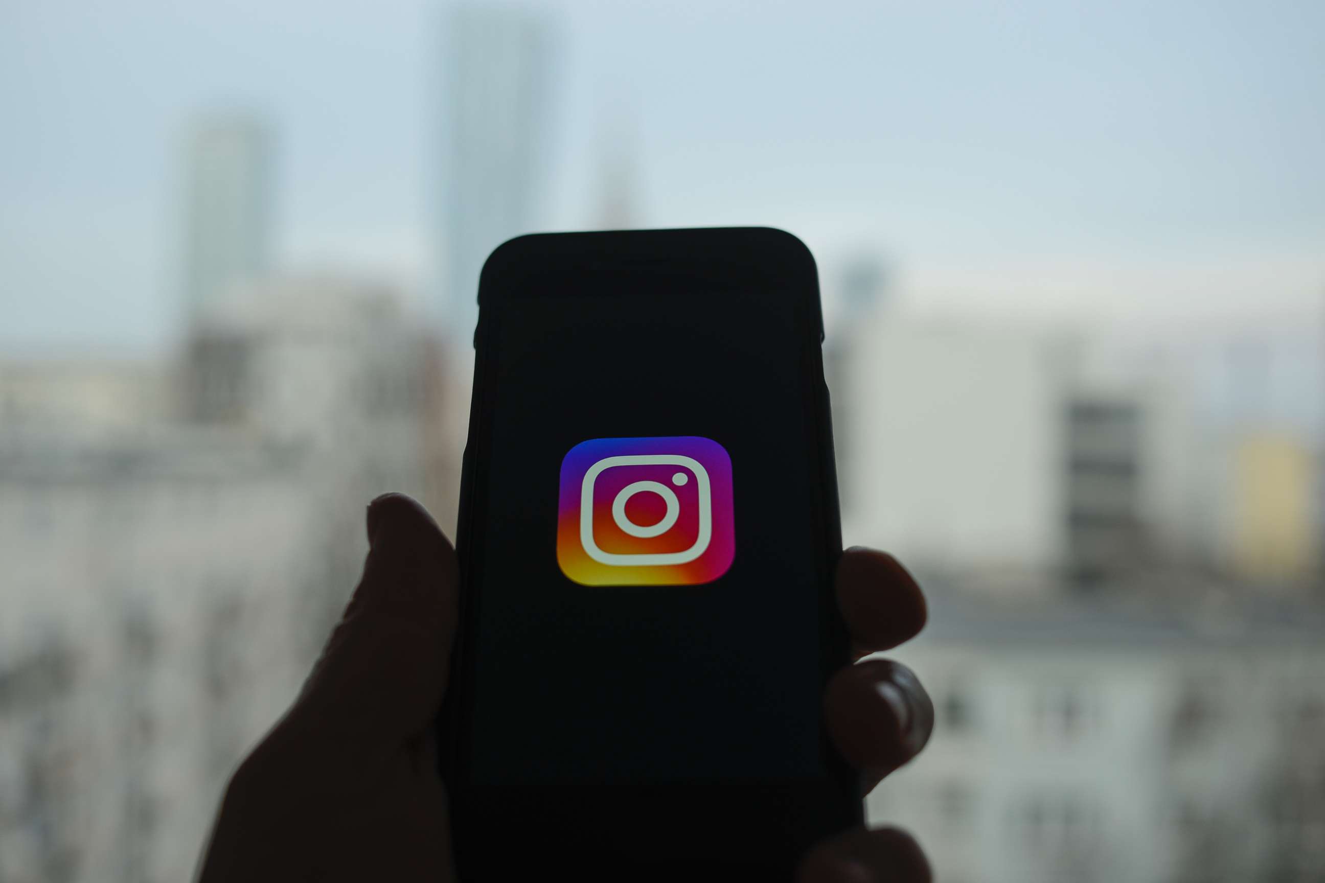 PHOTO: The Instagram logo is seen on a smartphone in this photo made on March 5, 2018.