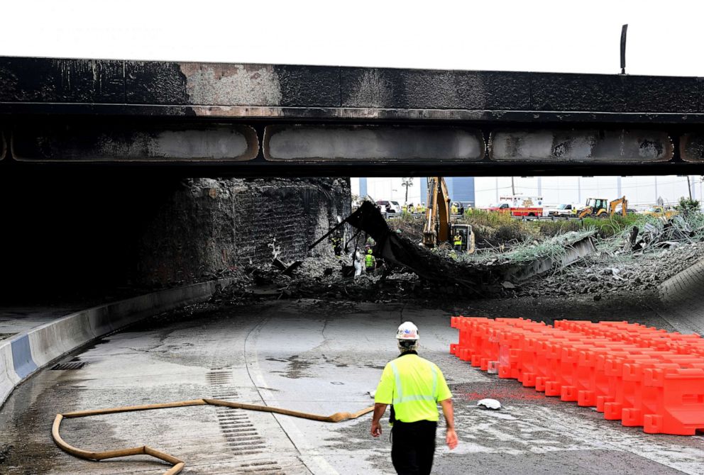 Body recovered from Interstate 95 collapse wreckage ABC News