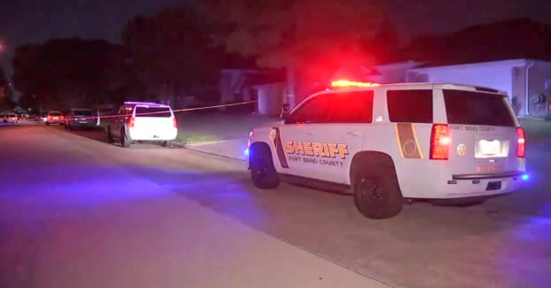 PHOTO: A father was shot to death by intruders inside his home where his wife and two small children were sleeping overnight in Fort Bend County, Texas, Oct. 16, 2019. 