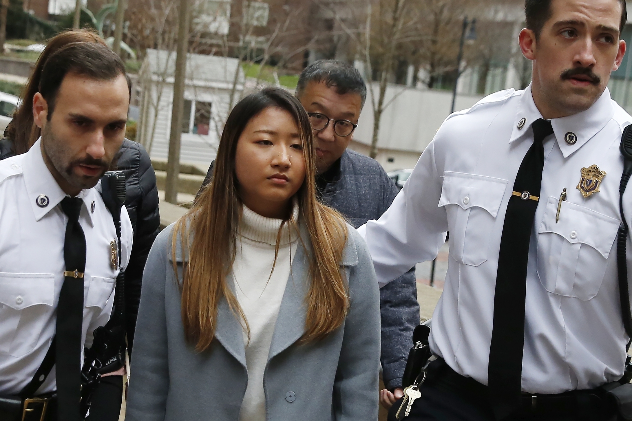 PHOTO: Inyoung You arrives at Suffolk Superior Court in Boston, Friday, Nov. 22, 2019.