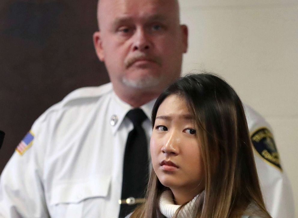 PHOTO: Inyoung You, 21, appears in Suffolk Superior Court, Friday, Nov. 22, 2019, in Boston.