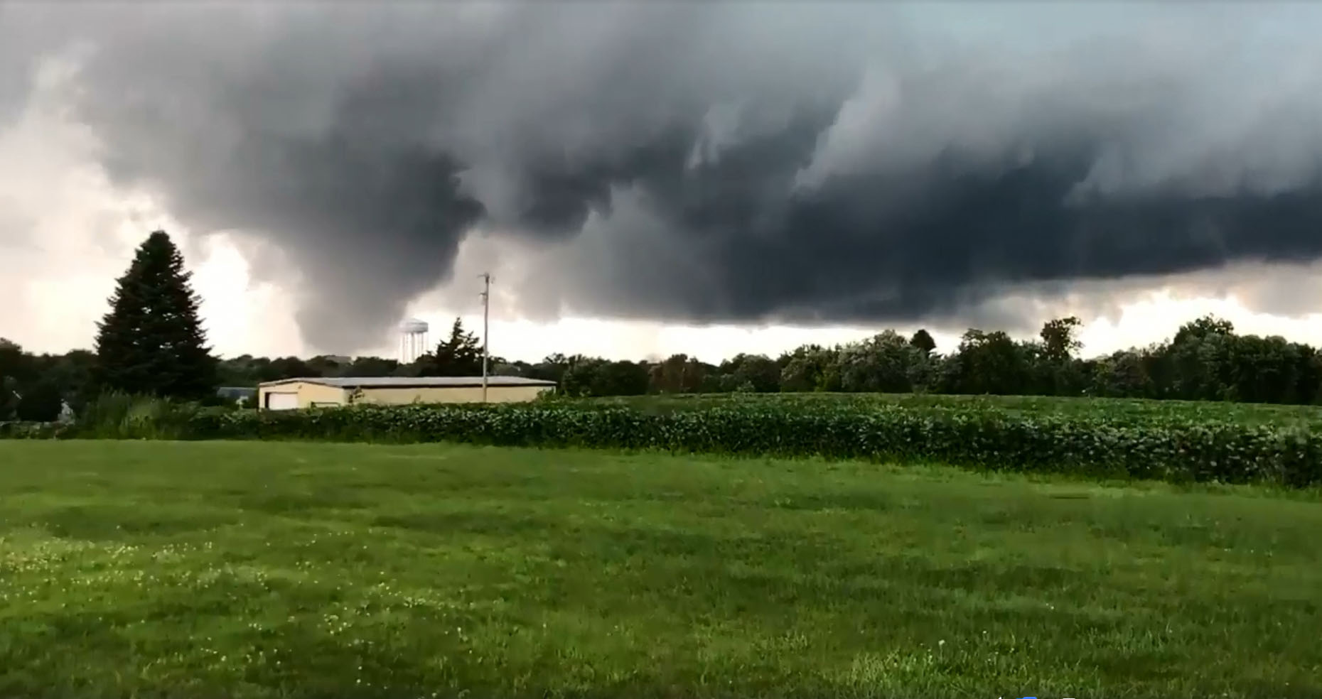PHOTO: Staci Klaas posted a tornado in Iowa, July 19, 2018.