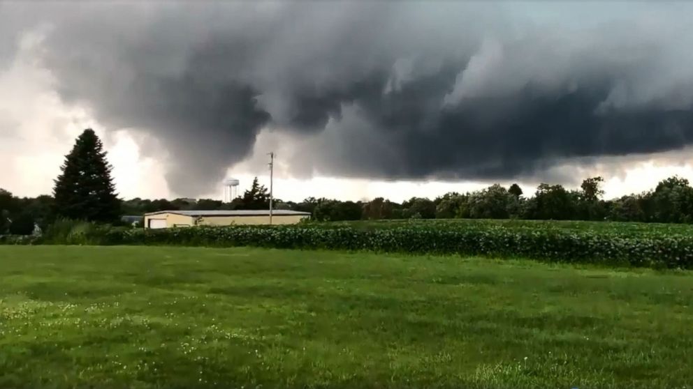 PHOTO: Staci Klaas posted a tornado in Iowa, July 19, 2018.