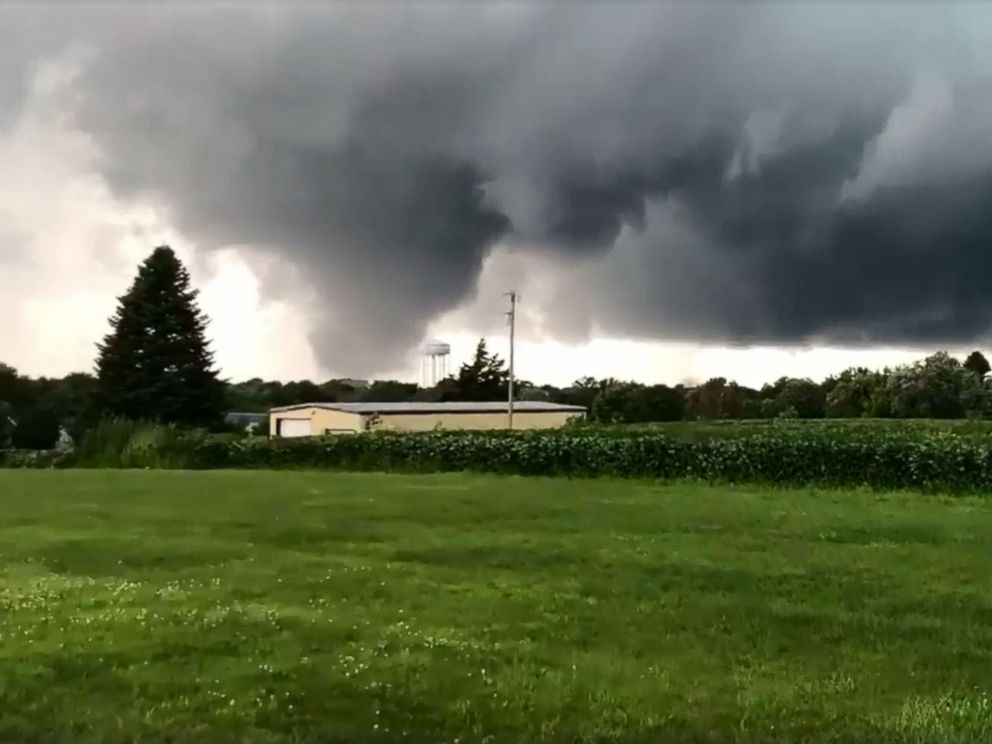 PHOTO: Staci Klaas posted a tornado in Iowa, July 19, 2018.