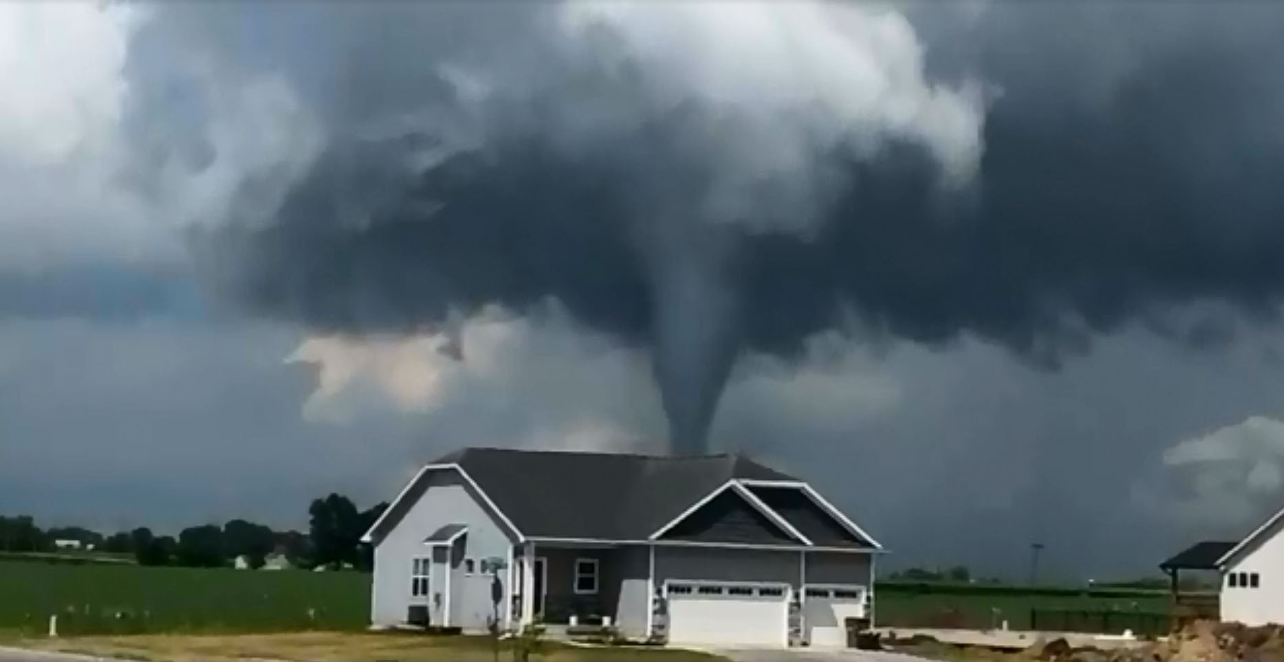 PHOTO: Tanner Urich posted a video of a tornado in Iowa, July 19, 2018.