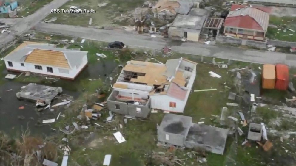 PHOTO: A view of the aftermath of Hurricane Irma in Barbuda, Sept. 6, 2017.