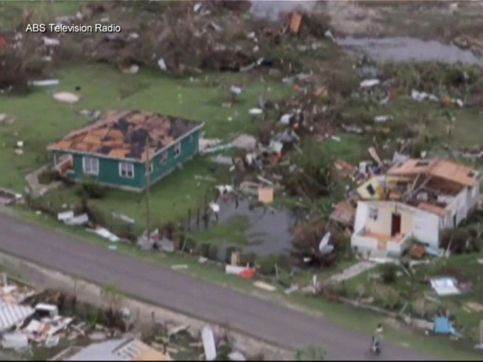 PHOTO: A view of the aftermath of Hurricane Irma in Barbuda, Sept. 6, 2017.
