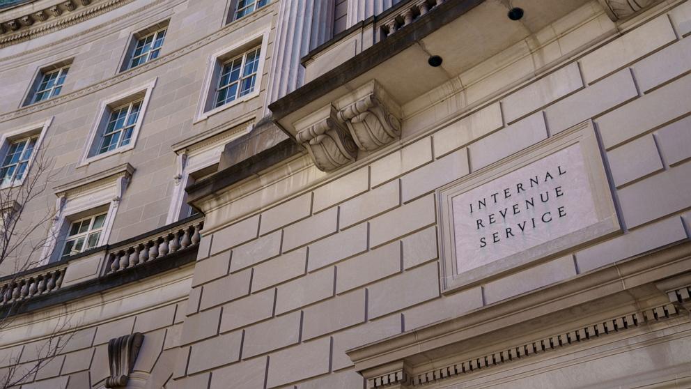 PHOTO: An exterior view of the Internal Revenue Service (IRS) in Washington, Feb. 14, 2025.