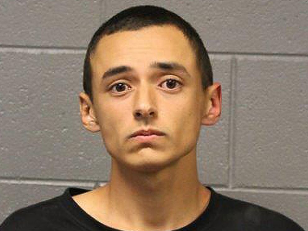 This photo provided by the Chicago Police Department shows Isaiah Malailua. Chicago police say Malailua was arrested Friday, March 23, 2018, by Amtrak at a Union Station ticket counter and charged with unlawful use of a weapon for wearing body armor.