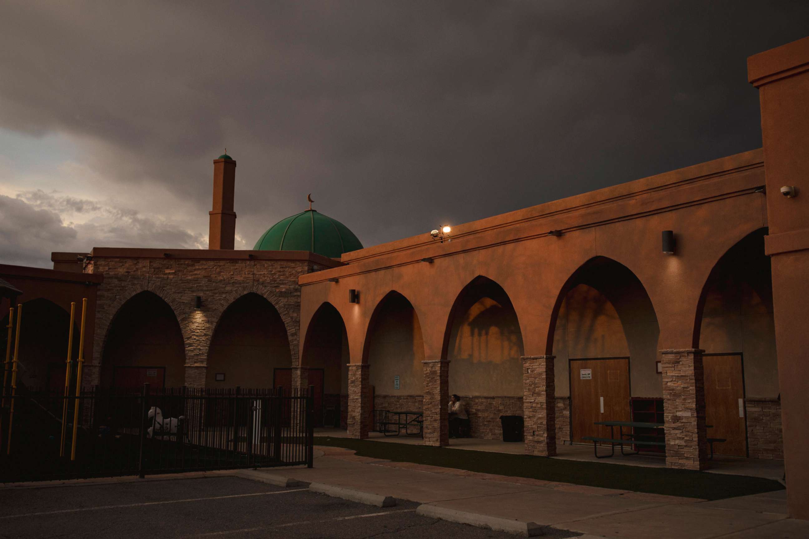 PHOTO: The Islamic Center of New Mexico, where three victims of apparently targeted killings attended, is shown in Albuquerque, Aug. 7, 2022.