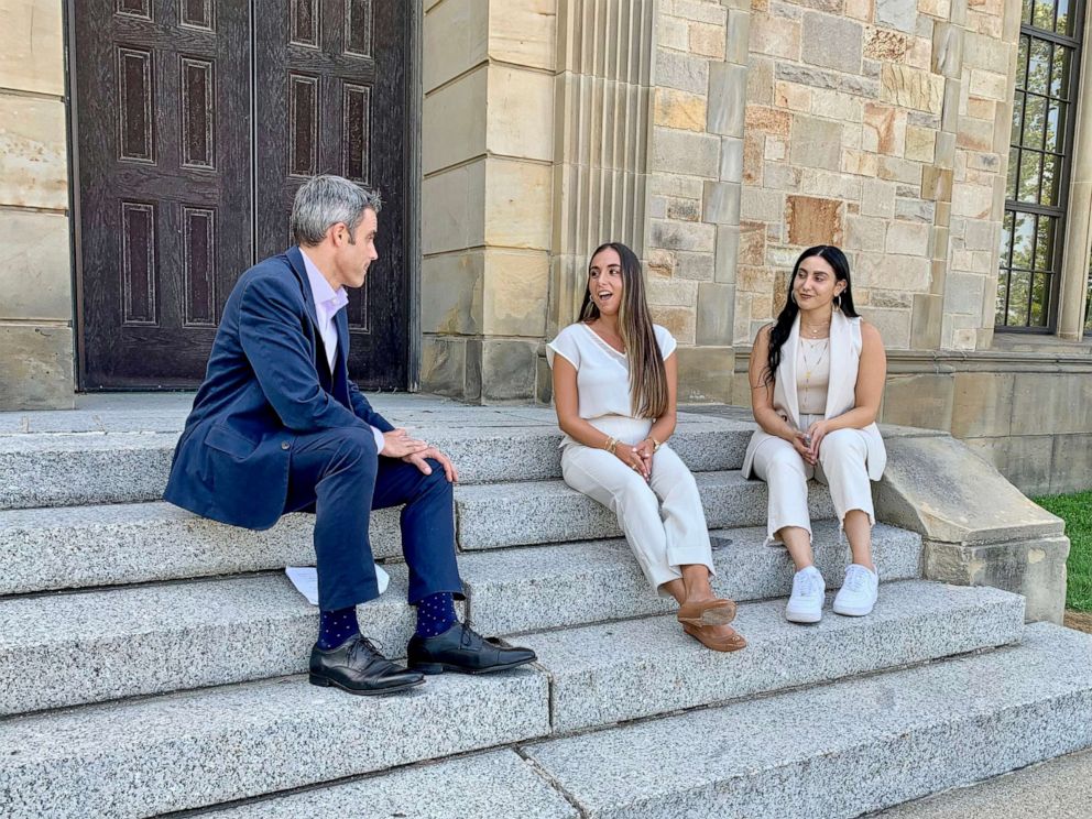 PHOTO: Yasmeen Kadouh and Rima Imad Fadlallah created the "Dearborn Girl" podcast in 2019 to address under-represented issues important to young Arab and/or Muslim women in Michigan and around the world.