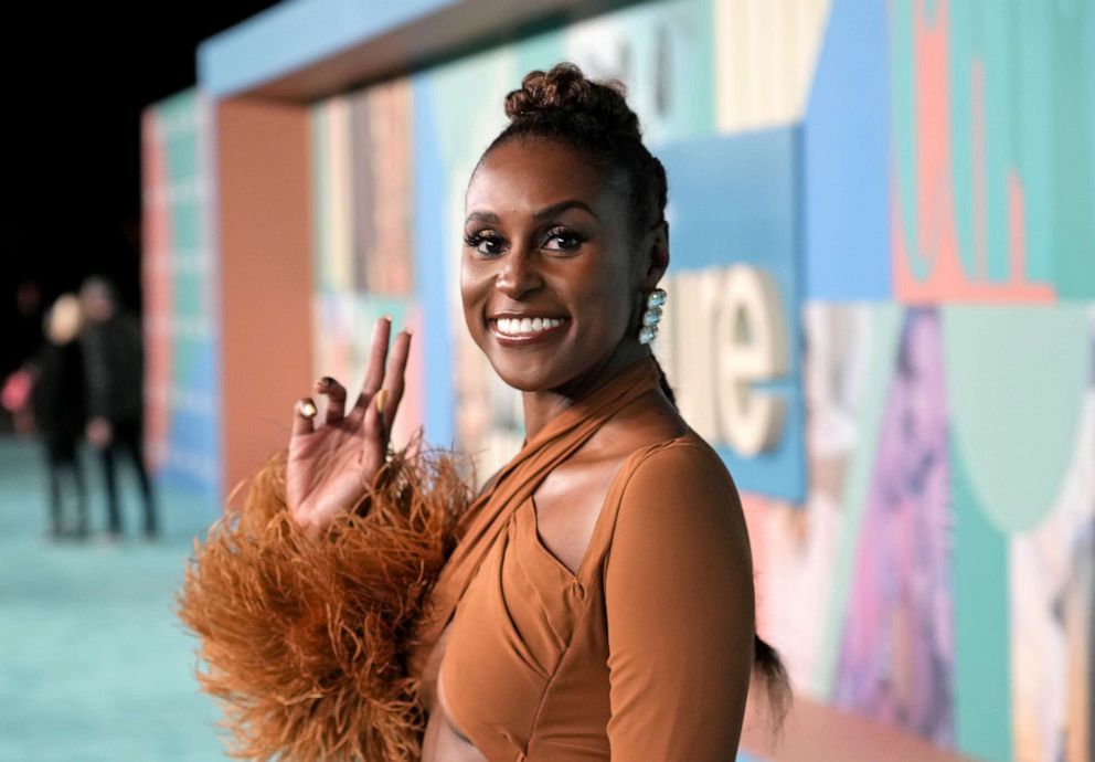 PHOTO: In this Oct. 21, 2021, file photo, Issa Rae attends the premiere of HBO's "Insecure" Season 5 in Los Angeles.