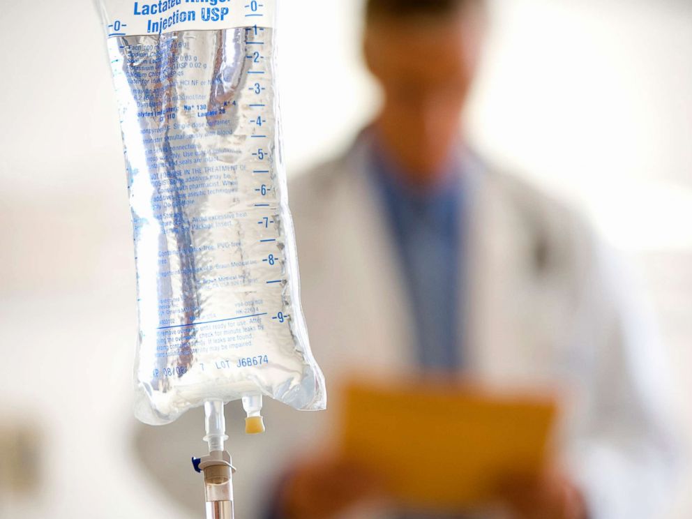 PHOTO: An intravenous bag is pictured in this undated stock photo.