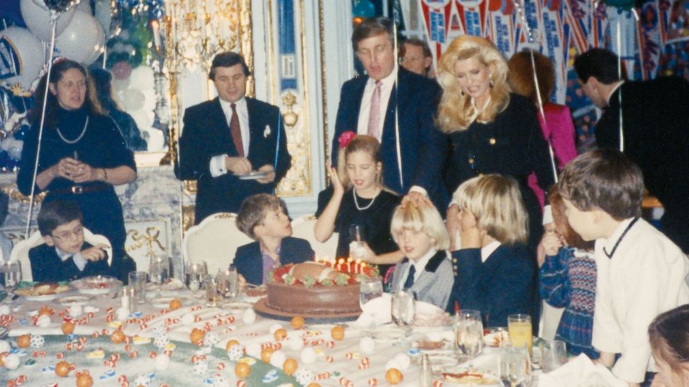 PHOTO: Ivana Trump shares a family photo from Eric Trump's sixth birthday party at the Plaza Hotel in New York City in 1990. 